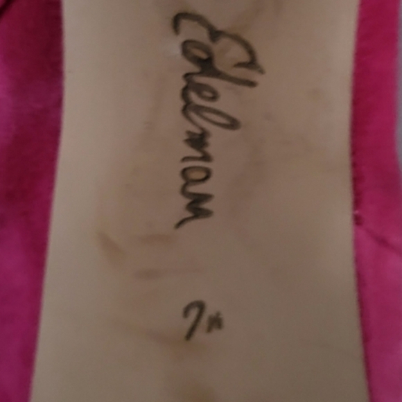 Sam Edelman Hot Pink High Heel Ankle Boot Ulyssa Ulissa Bootie Shoe Women 7 - Picture 10 of 11